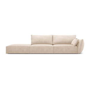Béžová leňoška (pravý roh) Vanda – Mazzini Sofas vyobraziť