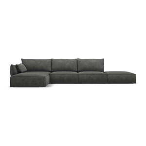 Sivá rohová pohovka (ľavý roh) Vanda - Mazzini Sofas vyobraziť