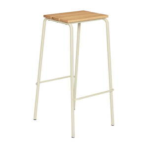 Barové stoličky v béžovej a prírodnej farbe v súprave 2 ks (výška sedadla 76 cm) Stilt – Hübsch vyobraziť