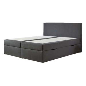 Sivá boxspring posteľ s úložným priestorom 180x200 cm Harry – Rojaplast vyobraziť