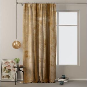 ArtFlhf Tieniaci záves VELVET PLEAT P | 140 x 270 cm Farba: Horčicová vyobraziť