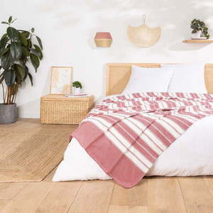 Červený pléd 180x220 cm Abby – douceur d'intérieur vyobraziť