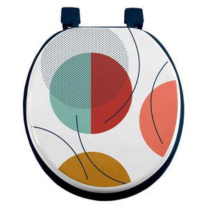 Záchodová doska 37 x 47 Color pop – douceur d'intérieur vyobraziť