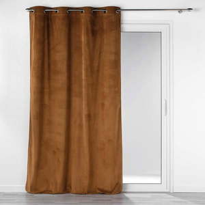 Hnedý menčestrový záves 140x260 cm Casual – douceur d'intérieur vyobraziť