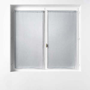 Sivé voálové záclony v súprave 2 ks 60x90 cm Sandra – douceur d'intérieur vyobraziť