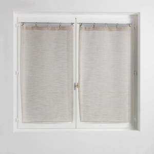 Béžové voálové záclony v súprave 2 ks 60x90 cm Milza – douceur d'intérieur vyobraziť