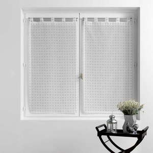 Biele voálové záclony v súprave 2 ks 60x90 cm Pomponella – douceur d'intérieur vyobraziť