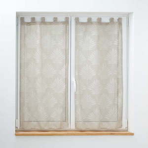 Hnedé voálové záclony v súprave 2 ks 60x90 cm Levita – douceur d'intérieur vyobraziť