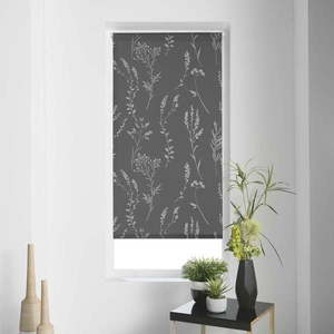 Antracitovosivá textilná roleta 120x180 cm Forelista – douceur d'intérieur vyobraziť
