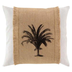 Dekoračný vankúš s prímesou juty 45x45 cm Rico – douceur d'intérieur vyobraziť