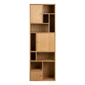 Knižnica v dekore duba v prírodnej farbe 61x180 cm Rangoon – Actona vyobraziť