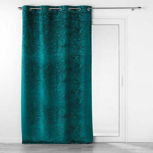 Modrý zamatový záves 140x240 cm Analia – douceur d'intérieur vyobraziť