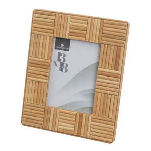 Bambusový stojací rámček v prírodnej farbe 23x28 cm – Casa Selección vyobraziť