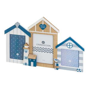 Sklenený rámček na stenu 43x27 cm Houses – Casa Selección vyobraziť