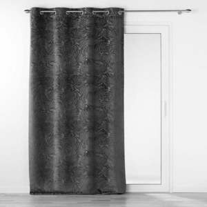 Antracitový zamatový záves 140x240 cm Analia – douceur d'intérieur vyobraziť