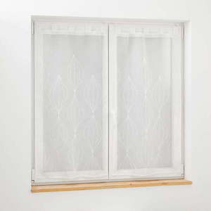 Biele voálové záclony v súprave 2 ks 60x90 cm Galactee – douceur d'intérieur vyobraziť