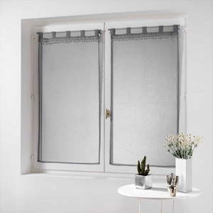 Sivé voálové záclony v súprave 2 ks 60x120 cm Poupette – douceur d'intérieur vyobraziť