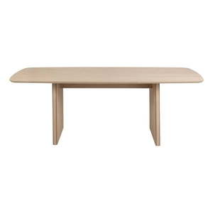 Biely jedálenský stôl v dekore duba 105x220 cm Christo – Actona vyobraziť