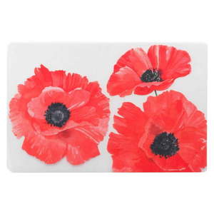 Prestieranie 28.5x44 cm Red flower – douceur d'intérieur vyobraziť