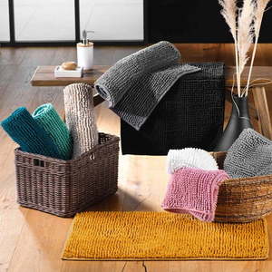 Kúpeľňová predložka v tehlovej farbe 50x120 cm Sweety – douceur d'intérieur vyobraziť
