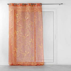 Oranžová voálová záclona 140x280 cm Belflor – douceur d'intérieur vyobraziť