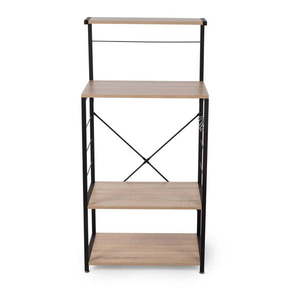Regál v dekore duba v prírodnej farbe 60x40 cm – Compactor vyobraziť
