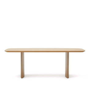 Jedálenský stôl v dekore duba v prírodnej farbe 100x240 cm Litto – Kave Home vyobraziť