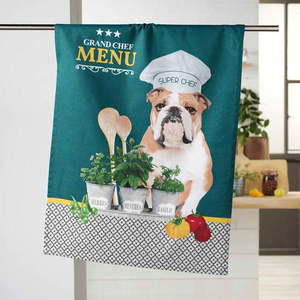 Bavlnená utierka 50x70 cm Hot dog – douceur d'intérieur vyobraziť