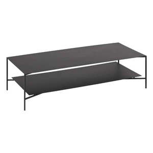 Čierny oceľový konferenčný stolík 60x140 cm Azisi – Kave Home vyobraziť