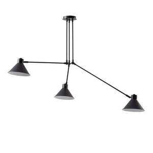 Čierne stropné svietidlo 80x80 cm Dione – Kave Home vyobraziť