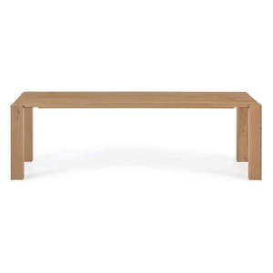 Jedálenský stôl v dekore duba v prírodnej farbe 110x220 cm Deyanira – Kave Home vyobraziť