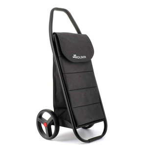 Nákupná taška na kolieskach 53 l Com Tweed Polar Black Tube – Rolser vyobraziť