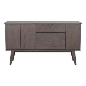 Hnedá nízka komoda v dekore duba 150x85 cm Filippa – Rowico vyobraziť