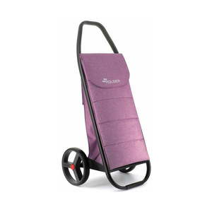 Nákupná taška na kolieskach 53 l Com Tweed Polar Black Tube – Rolser vyobraziť