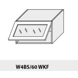 ArtExt Kuchynská linka FLORENCE mat Kuchyňa: Horná skrinka W4BS/60 WKF / rám vo farbe dvierok (ŠxVxH) 60 x 36 x 32, 5 cm vyobraziť