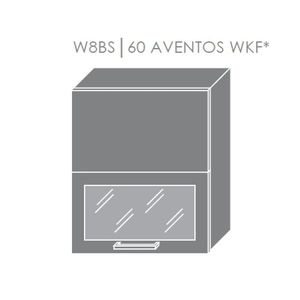 ArtExt Kuchynská linka FLORENCE mat Kuchyňa: Horná skrinka W8BS/60 AVENTOS WKF rám vo farbe dvierok / korpus grey, lava, biela (ŠxVxH) 60 x 72 x 32, 5 cm vyobraziť