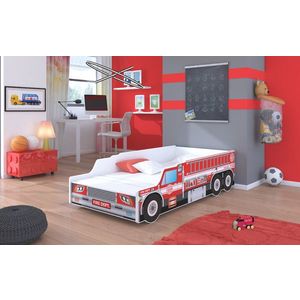 ArtAdrk Detská auto posteľ FIRE TRUCK Prevedenie: 80 x 160 cm vyobraziť