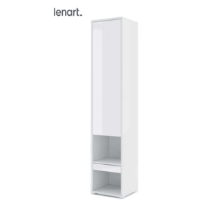 Dig-net nábytok Skrinka Lenart BED CONCEPT BC-07p | biely lesk vyobraziť
