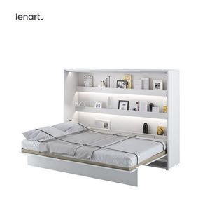 Dig-net nábytok Sklápacia posteľ Lenart BED CONCEPT BC-04p | biely lesk 140 x 200 cm vyobraziť