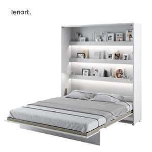 Dig-net nábytok Sklápacia posteľ Lenart BED CONCEPT BC-13p biely lesk | 180 x 200 cm vyobraziť