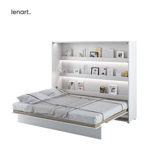 Dig-net nábytok Sklápacia posteľ Lenart BED CONCEPT BC-14p | biely lesk 160 x 200 cm vyobraziť