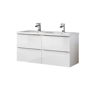 ArtCom Kúpeľňová skrinka s umývadlom CAPRI White U120/1 | 120 cm vyobraziť