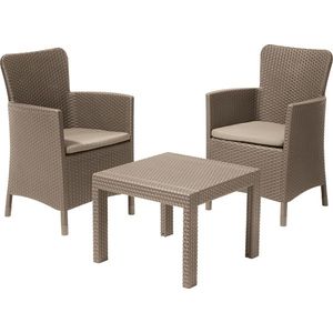 KETER Záhradný set MIGUEL balcony | cappuccino vyobraziť