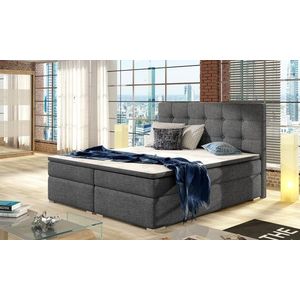 ArtElta Manželská posteľ INEZ Boxspring | 160 x 200 cm Farba: Sawana 05 vyobraziť
