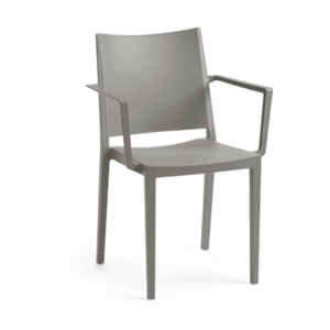 ArtRoja Záhradná stolička MOSK ARMCHAIR Farba: Sivá vyobraziť