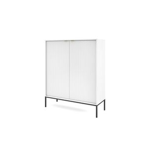 Komoda Nova 104 cm bílá/zlatá vyobraziť