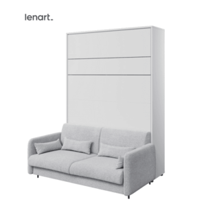 Dig-net nábytok Posteľ Lenart BED CONCEPT s pohovkou | biela 140 x 200 cm vyobraziť