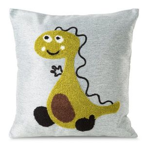 ArtFir Obliečka na vankúš DINO 2 | zelený dino 45 x 45 cm vyobraziť