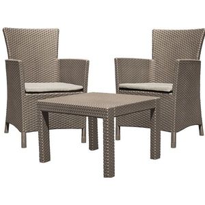 KETER Záhradný set ROSARY BALCONY | cappuccino vyobraziť