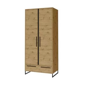 ArtAdrk Šatníková skriňa ARIA | 90 cm vyobraziť